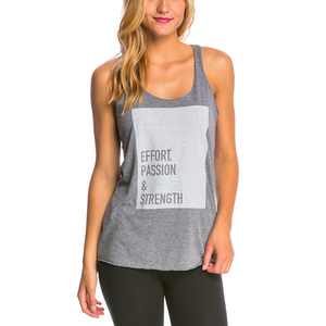 Venta al por mayor Impreso 100% algodón Tank Tops para hombres Plain Fitness Knitted Top para ropa de mujer - Product Image 2