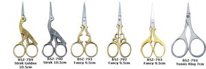 GOLD <b>CUTICLE</b> <b>SCISSORS</b> NAIL <b>SCISSORS</b> FANCY MEDICAL STAINLESS STEEL MADE HIGH QUALITY BEAUTY TOOLS - Product Image 2