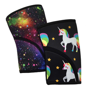 Manchon de genou de Compression en néoprène réglable Durable lourd haltérophilie genou soutien Fitness produit de sécurité - Product Image 2