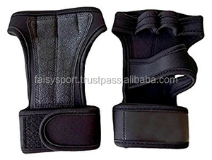 Guantes de entrenamiento cruzado con soporte de muñeca para WODs Gym Workout Levantamiento de pesas Fitness-Acolchado de silicona para un agarre fuerte MOQ bajo - Product Image 4