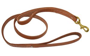 Double Handle <b>Harness</b> Leather Dog <b>Leash</b> - Product Image 4