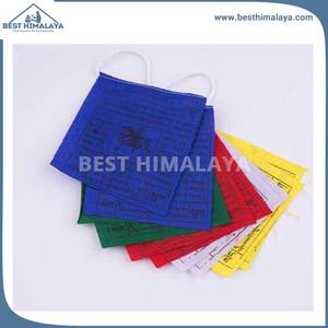 Windhorse Tibetan Prayer Flag Set - Product Image 3