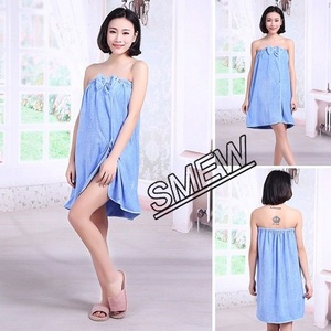 Serviette de Bain Robe Douche Body Wrap Séchage Housse Gant de Toilette Coton Sauna Spa - Product Image 3