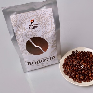 Grains de café torréfiés de haute qualité 18 écrans utilisation pour la machine, filtre et café goutte à goutte fabriqué au vietnam - Product Image 6