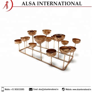 Meilleur bougeoir décoratif pour la maison dernière collection Top vente métal matériel acheter auprès d'un fournisseur indien - Product Image 5