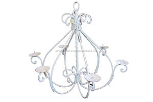 โคมไฟในร่มโลหะเหล็กตกแต่งโคมระย้าบ้านโรงแรมตกแต่งหรูหราโคมระย้าตกแต่งบ้านโลหะจี้เฉดสี - Product Image 2