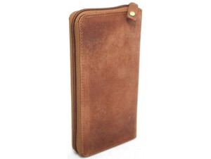 Custom Genuine Leather Long <b>Wallet</b> Men <b>RFID</b> Zipper Clutch <b>Wallet</b> Travel Organizer Card Holder Purse - Product Image 6