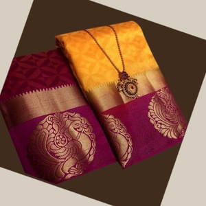 Sari de mariage indien exclusif de créateur - Product Image 3
