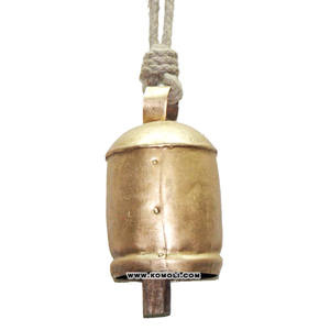 Campanas de Vaca Pequeñas de Metal, Campanas Rústicas de Hierro, Campanas Indias Talla - Product Image 3