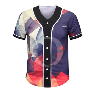 Jersey de Béisbol Unisex Más Vendido, Diseño Personalizado por Sublimación, Talla Grande, Secado Rápido, Antibacteriano, para Adultos, Venta al Por Mayor - Product Image 4