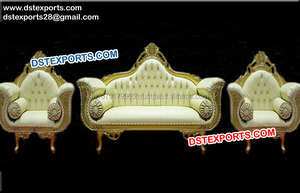 Couchuk ไม้แกะสลักสไตล์โบราณเฟอร์นิเจอร์เวทีแต่งงานของชาวมุสลิมชาวปากีสถาน - Product Image 6