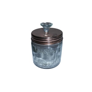 โถแก้วสำหรับใส่เครื่องเทศโถแก้วเมสันตกแต่งดีไซน์ใหม่ภาชนะบรรจุอาหารโถแก้วเมสันสำหรับเครื่องครัวในบ้าน - Product Image 4