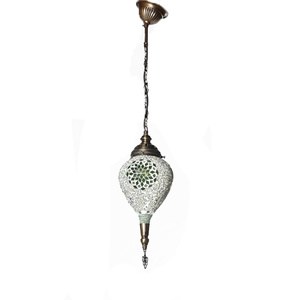 โคมไฟแขวนแก้วโมเสกแบบตุรกีดีไซน์พิเศษ ประหยัดพลังงาน ได้รับการรับรองมาตรฐาน CE 110-240V สำหรับใช้ในบ้าน - Product Image 2