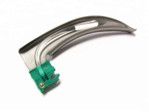 Hojas de laringoscopio de fibra óptica de acero inoxidable de un solo uso Base de instrumentos quirúrgicos - Product Image 3
