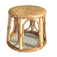Простой ротанговый стул с бамбуковой поверхностью из Вьетнама