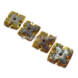 หินอาเกตทรงสี่เหลี่ยมสำหรับตกแต่งบ้านตามหลักฮวงจุ้ย - Product Image 1