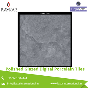 600*600mm Carreaux de porcelaine numériques émaillés de conception classique moderne polis pour l'isolation thermique des murs intérieurs pour l'exportation en vrac - Product Image 2