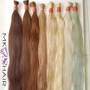 Único donador colorido cabelo a granel do fabricante khang cabelo melhor lista de preços