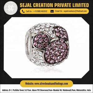 Perles en argent sterling de haute qualité B138 vente en gros - Product Image 5