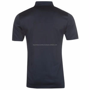Vente en gros de polos de golf pour hommes avec logo personnalisé 100% polyester maillot de sport respirant livraison rapide mode court compressé - Product Image 4