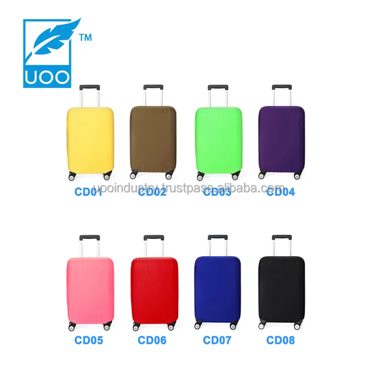 UOO China Wholesale Strech Protective Cover Suitcase Neoprene Luggage Cover