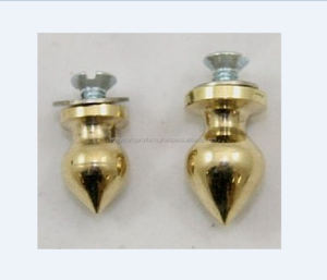 Vente en gros Service de conception OEM 100% laiton massif douane civile nouvelle reproduction embouts vis - Product Image 1