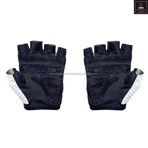 Guantes Deportivos Unisex ISONZ Leather Zone de Microfibra sin Dedos para Gimnasio y Fitness, para Levantamiento de Pesas - Product Image 3