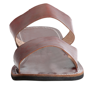 Real <b>Leather</b> <b>Men's</b> Casual Flip Flop Flat <b>Slipper</b> - Product Image 3