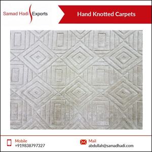 Proveedor al por mayor de alfombras de lana personalizadas anudadas a mano duraderas y alfombras de lana personalizadas bordadas para sala de estar Hotel Suites - Product Image 2