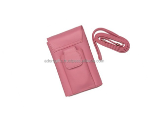 Beau petit portefeuille polyvalent en cuir PU pour femmes avec Logo personnalisé - Product Image 3