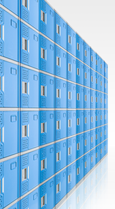 High Quality Indoor ABS Plastic Locker - Product Image 2