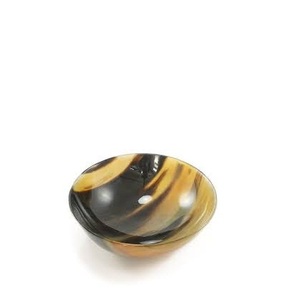 Les bols artisanaux en corne de buffle utilisent des bols à salade en corne de vache et de bœuf produit de noir naturel pour la vaisselle - Product Image 6