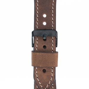 Correa de reloj de cuero genuino Premium Vintage para Apple Watch Samsung Galaxy Smartwatch Hombres Mujeres Correa clásica Logotipo personalizado OEM - Product Image 4