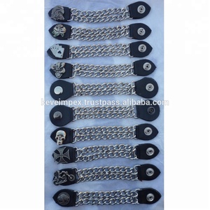 Top quality Pakistan Leather vest <b>extender</b> vest USA - Product Image 6