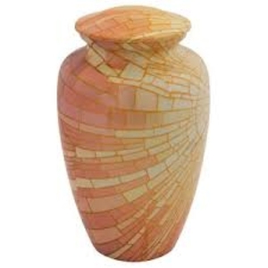 Urnas de Metal conmemorativas para adultos, orejeras de cremación de cenizas, de Metal, latón/aluminio, estilo americano/europeo - Product Image 6