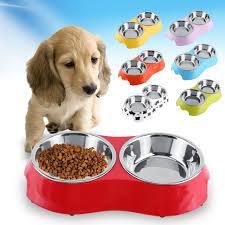New High Quality 304 Stainless Steel Puppy Dog Food Bowl <b>Feeder</b> Feeding Food Water Dish Bowl for Pet Dogs Cat king - Product Image 3