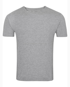 เสื้อยืดผู้ชาย OEM ปี 2026 ผ้าฝ้ายสลับสีเรียบ เสื้อยืดผู้ชายราคาถูก รับทำโลโก้ตามสั่ง เสื้อยืดคอกลมผ้าฝ้ายออร์แกนิคจากไม้ไผ่ OCS - Product Image 1