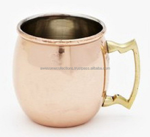 Latest Design 100% Pure <b>Handmade</b> Moscow Mule Copper <b>Mugs</b> Hammered Beer Mule <b>Mugs</b> Beverage Serving Unique Gifting Hot Arrival - Product Image 5