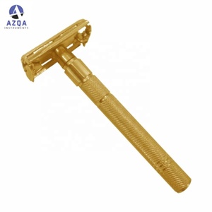 มีดโกนสองคมคุณภาพสูงสำหรับผู้ชาย ด้ามจับยาว หัวใบมีดเปลี่ยนได้ ผลิตในประเทศปากีสถาน - Product Image 2