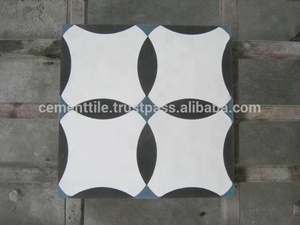 Carrelage en ciment encaustique CTS - Carrelage antidérapant pour sol et mur intérieur, taille 200x200 mm, traitement de surface complet, fabriqué à Ho Chi Minh City - Product Image 4
