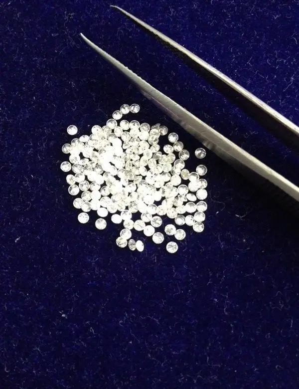 इलाज नहीं SI1 स्पष्टता F-G रंग 2.50mm करने के लिए 3.30mm आकार पर असली प्राकृतिक शानदार कट सफेद ढीला हीरे सबसे अच्छा प्रस्ताव कीमत