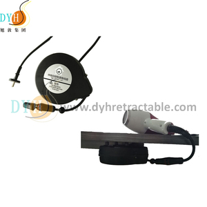 Cordon d'alimentation rétractable 5m 10A pour sèche-cheveux et séchoir à air, enrouleur électrique avec conception anti-emmêlement, usage domestique - Product Image 5