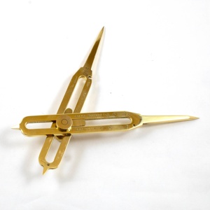 Diviseur proportionnel nautique en alliage, outil géométrique de dessin de navigation en laiton de 6 pouces pour l'obtention du diplôme et la rentrée scolaire - Product Image 5