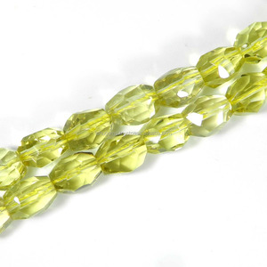 ลูกปัดเลมอนควอตซ์คุณภาพสูง ขนาด 13x9 มม. เจียระไนแบบดอลกี ความยาว 16 นิ้ว น้ำหนัก 95.00 กะรัต สีเหลือง - Product Image 2