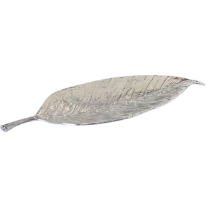 Plateaux de service en forme de feuilles, vaisselle de créateurs en aluminium, plateaux de service pour la maison et l'hôtel en forme de feuilles, plats et plateaux - Product Image 1
