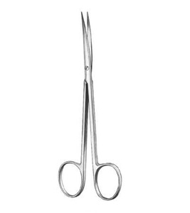 Tijeras de disección Metzenbaum Fino, de acero, manuales, profesionales, quirúrgicas, afiladas, curvadas, artísticas # 738 - Product Image 1