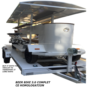 CAMION POUR LA BIÈRE VÉLO CHARIOT AVEC TREUIL ÉLECTRIQUE POUR VÉLO de BIÈRE 3.0 partybike,pub vélo - Product Image 4