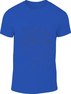 T-shirt graphique tissé à manches courtes pour hommes Streetwear quotidien imprimé décontracté confortable pour une utilisation promotionnelle - Product Image 3