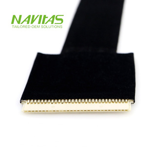 Câble d'affichage LVDS personnalisé OEM Hirose DF19G 20472 30 broches 1571 28awg - Product Image 6