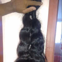 Perruque indienne à ongles bruts,, pas cher, cuticules complète, vierges, cheveux humains en vrac, de l'inde